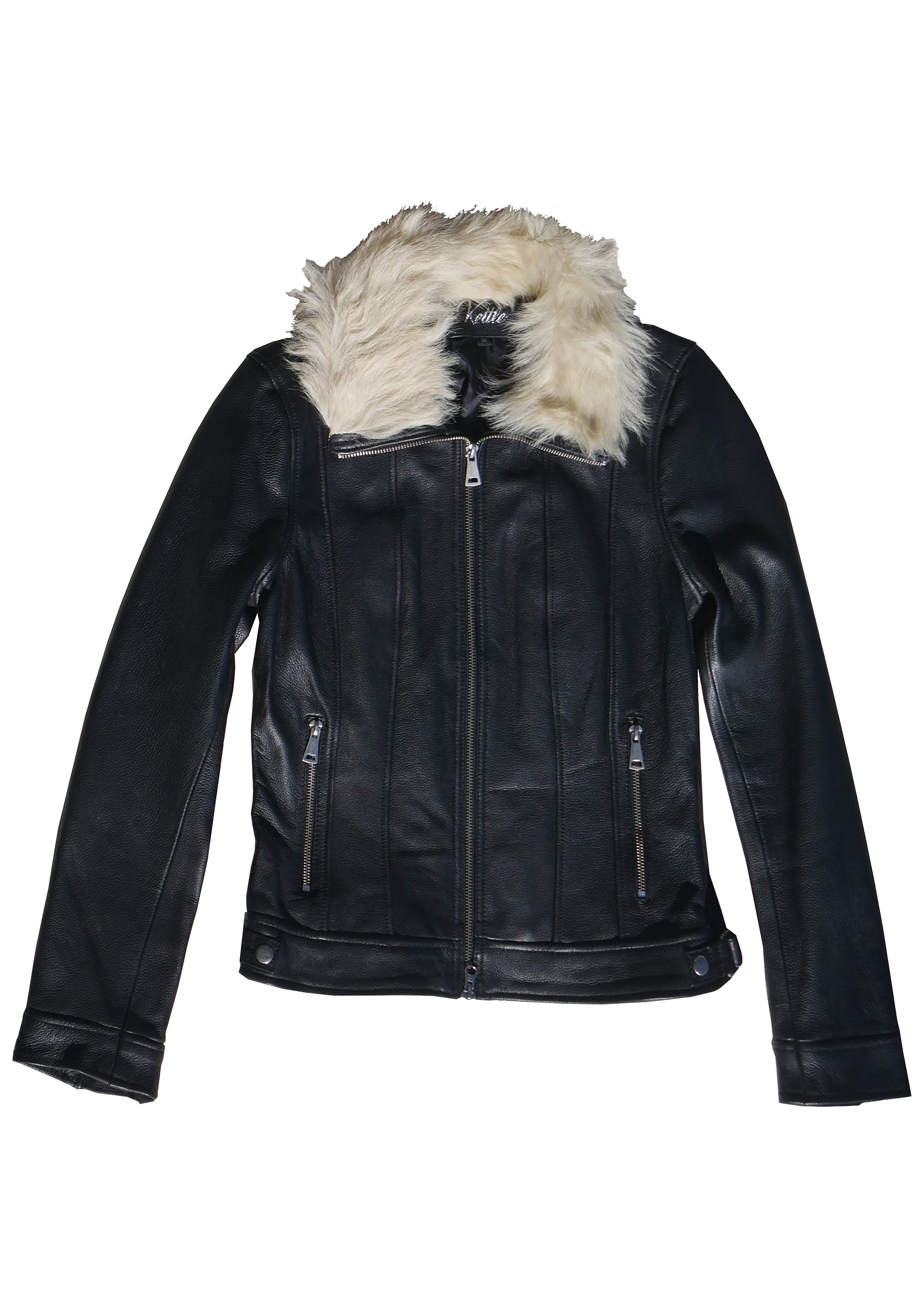 WOMENS LEGACY JACKET, WHITE FUR COLLAR - Main Image