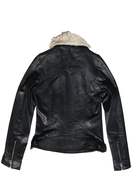WOMENS LEGACY JACKET, WHITE FUR COLLAR