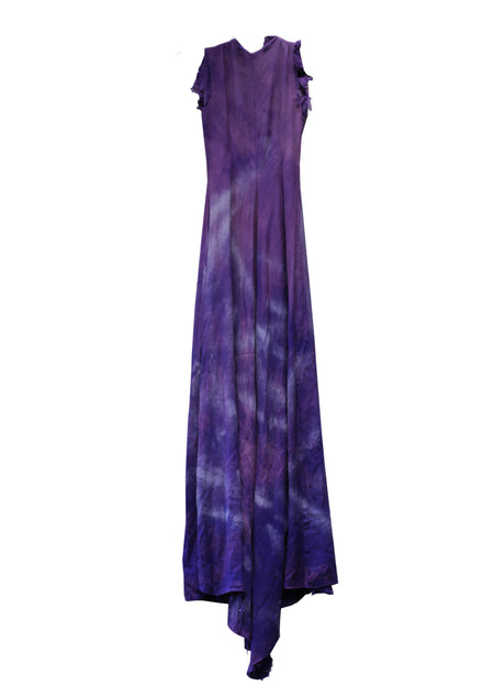Purple swag dress