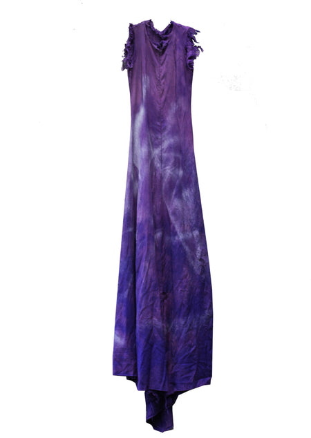 Purple swag dress